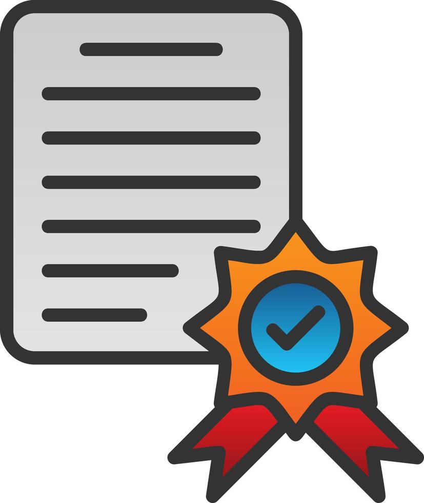 Authenticity Vector Icon Design