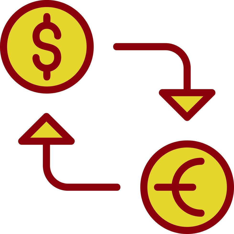 Currency Exchange Vector Icon Design