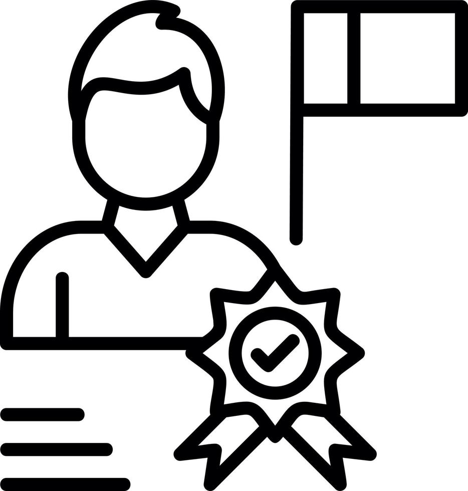 Ambassador Vector Icon Design