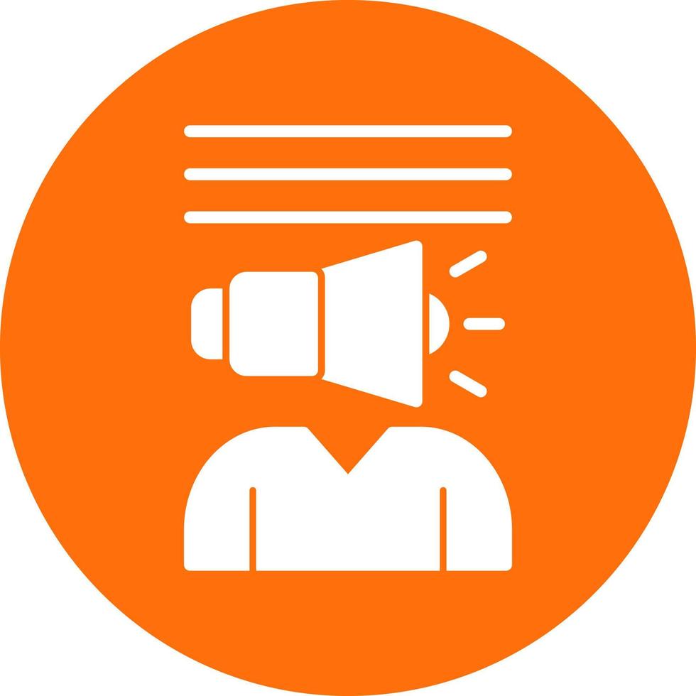 Brand Awareness Vector Icon Design