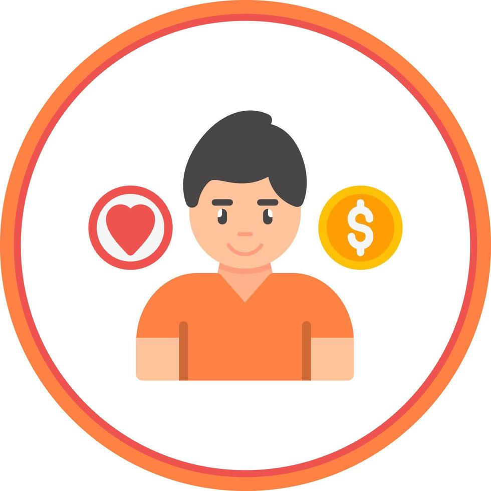 Desire Vector Icon Design