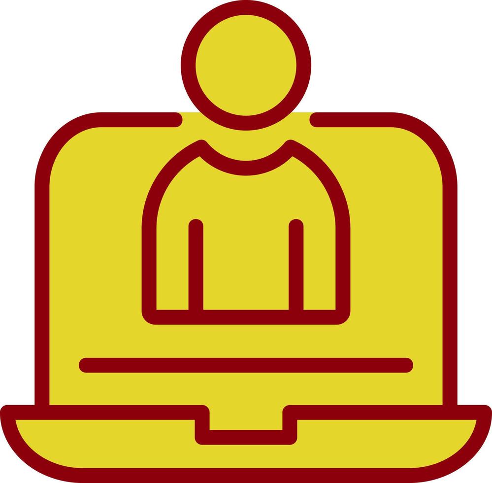 Virtual Assistant Vector Icon Design