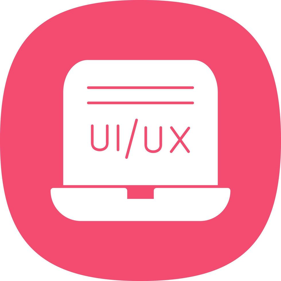 Ui Ux Designer Vector Icon Design
