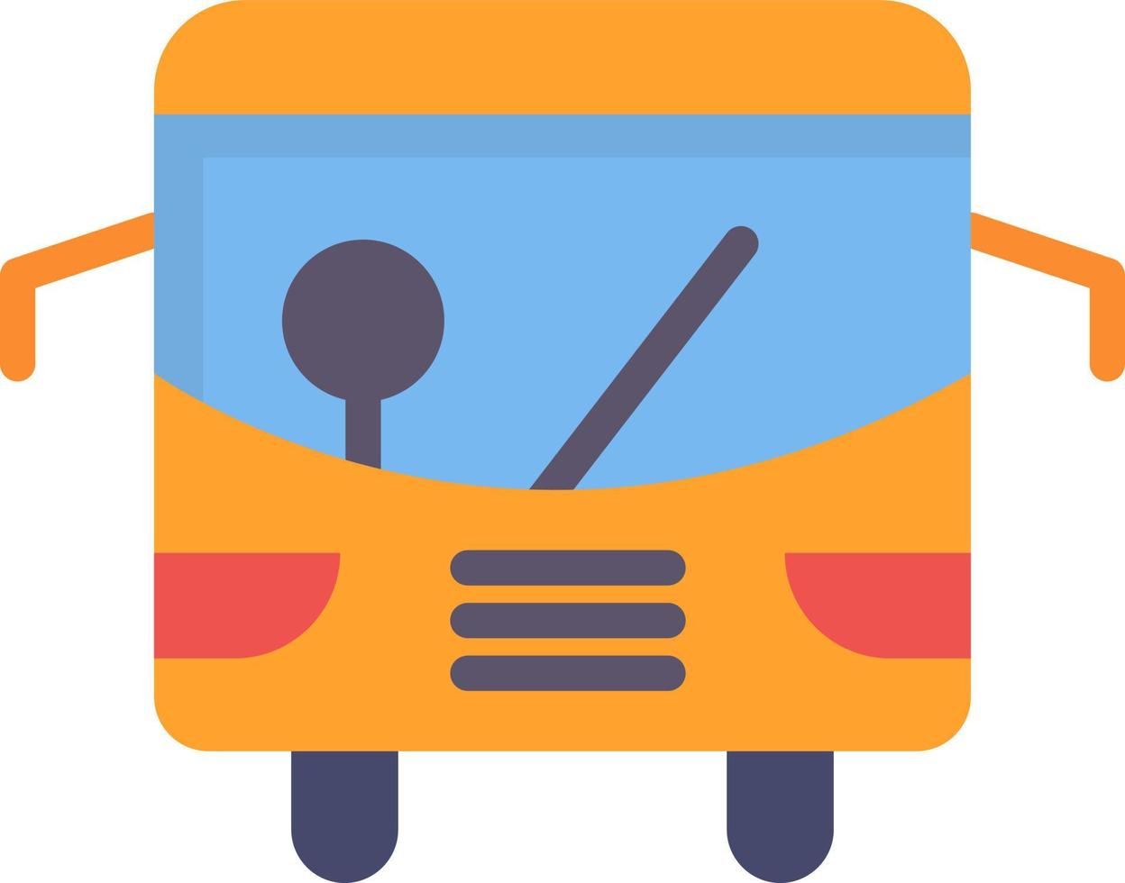 diseño de icono de vector de transporte público