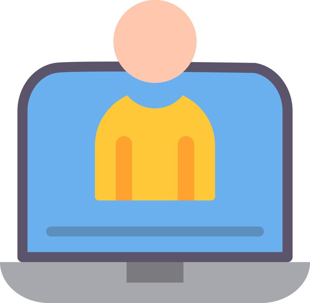 Virtual Assistant Vector Icon Design