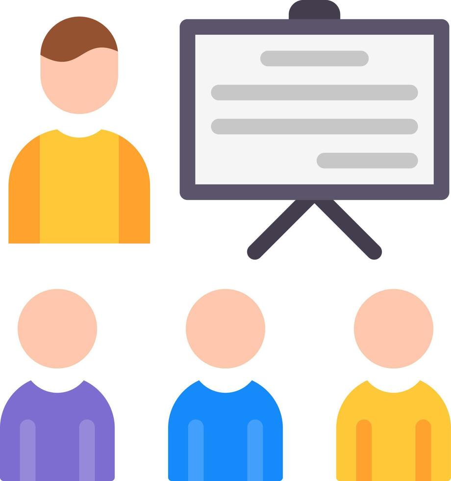 Coaching Vector Icon Design