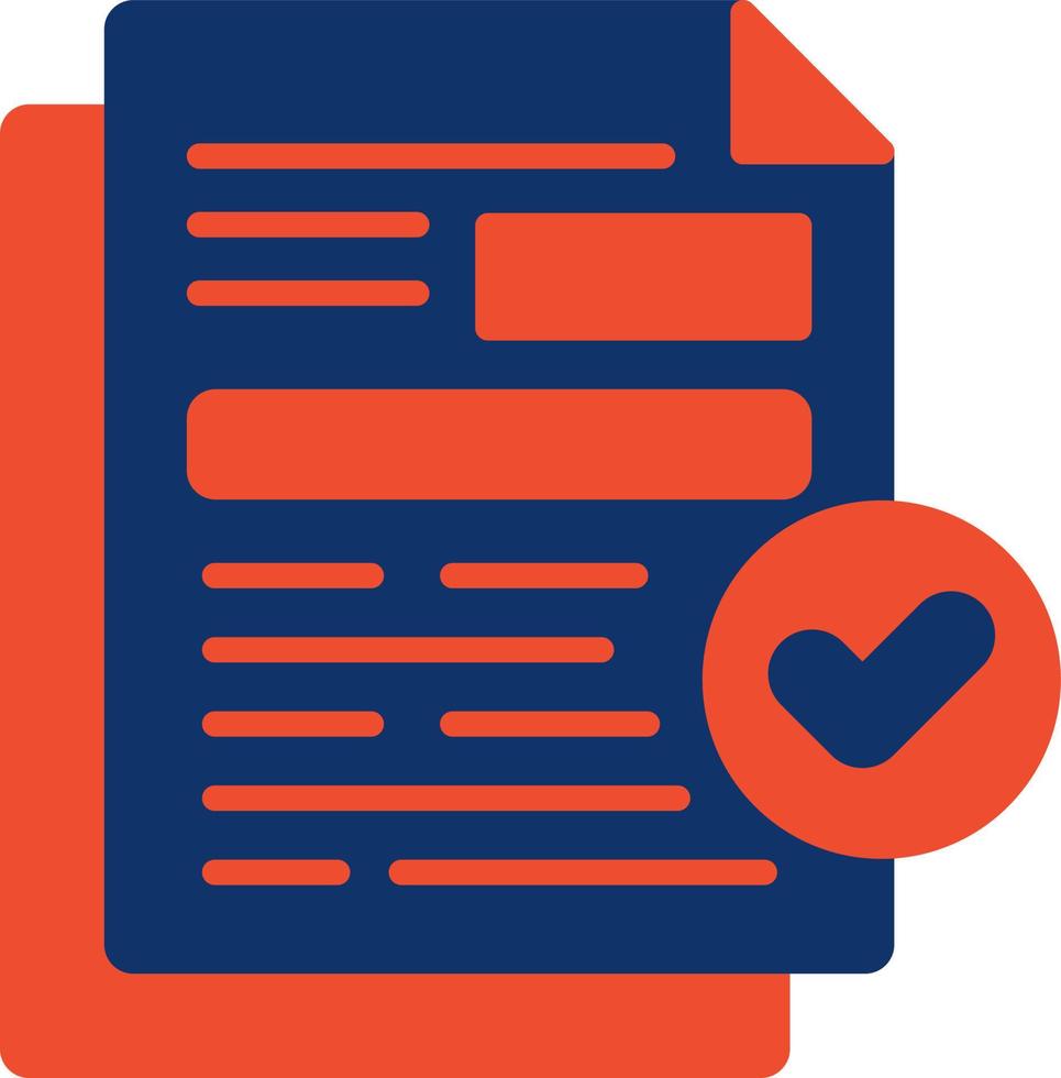 Acceptance Creative Icon Design vector