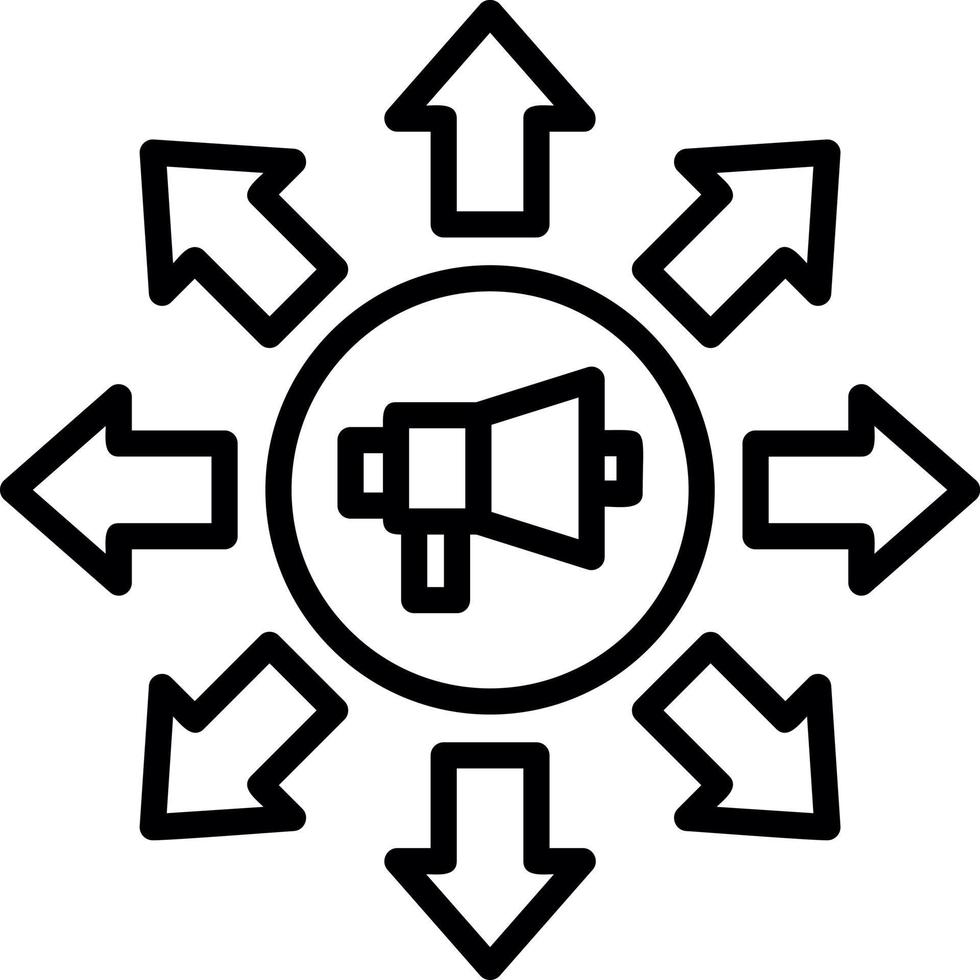 Advertising Submission Vector Icon Design