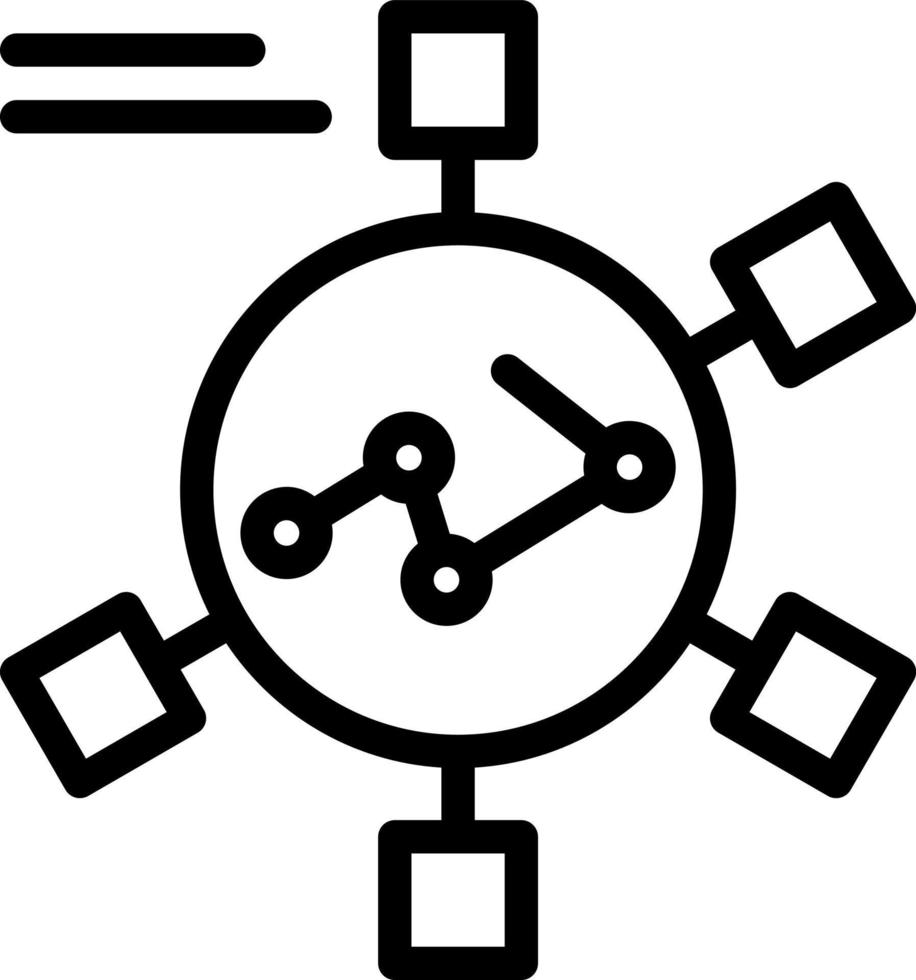 Social Strategy Vector Icon Design