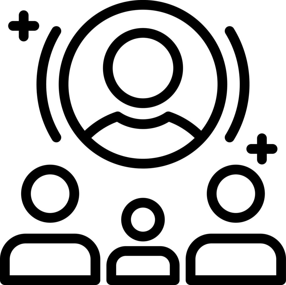 Engaging With Audience Vector Icon Design
