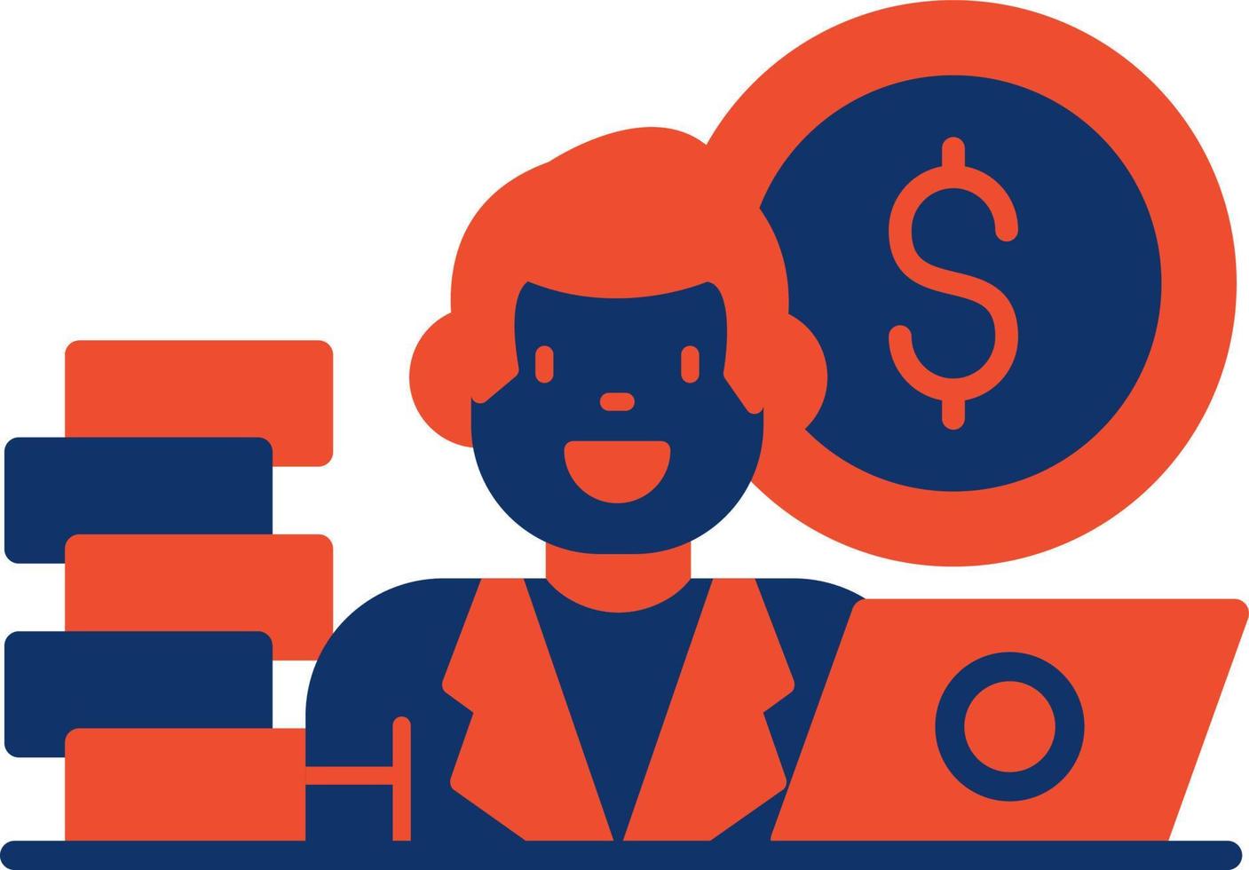 Wealth Creative Icon Design vector
