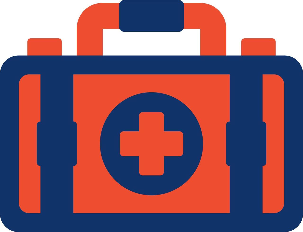 First Aid Kit Creative Icon Design vector