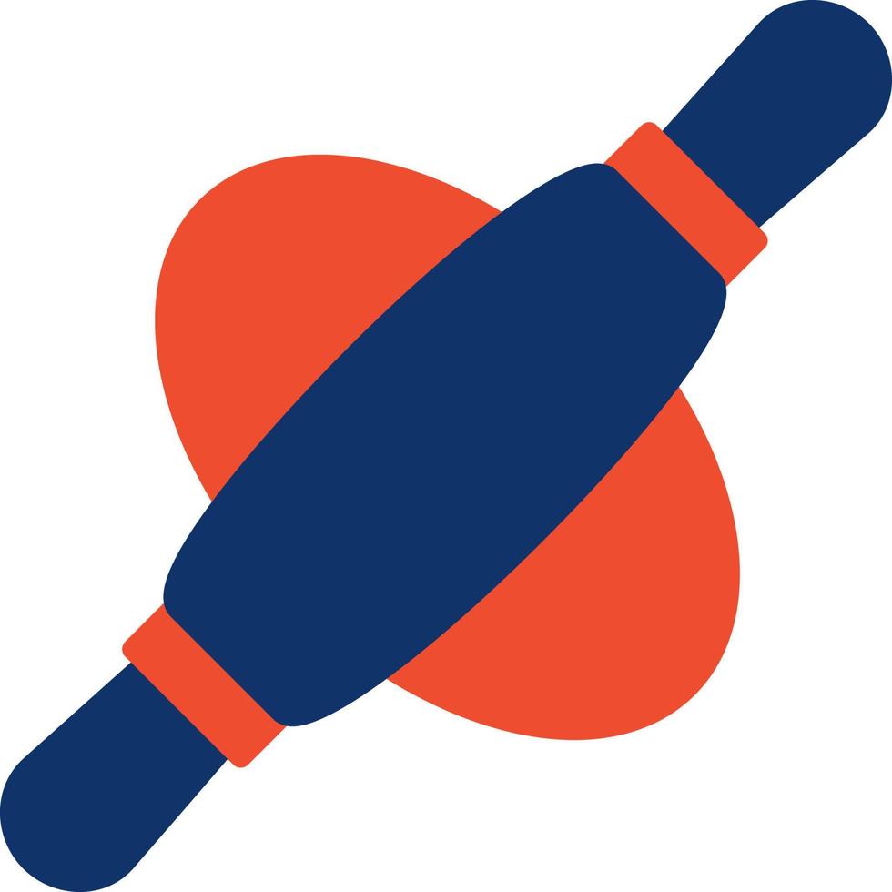 Rolling Pin Creative Icon Design vector