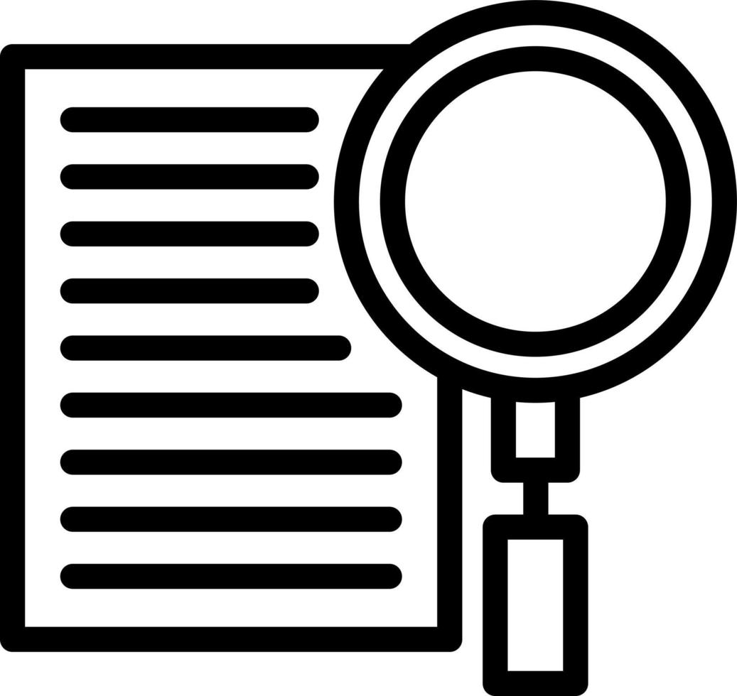 Case Study Vector Icon Design