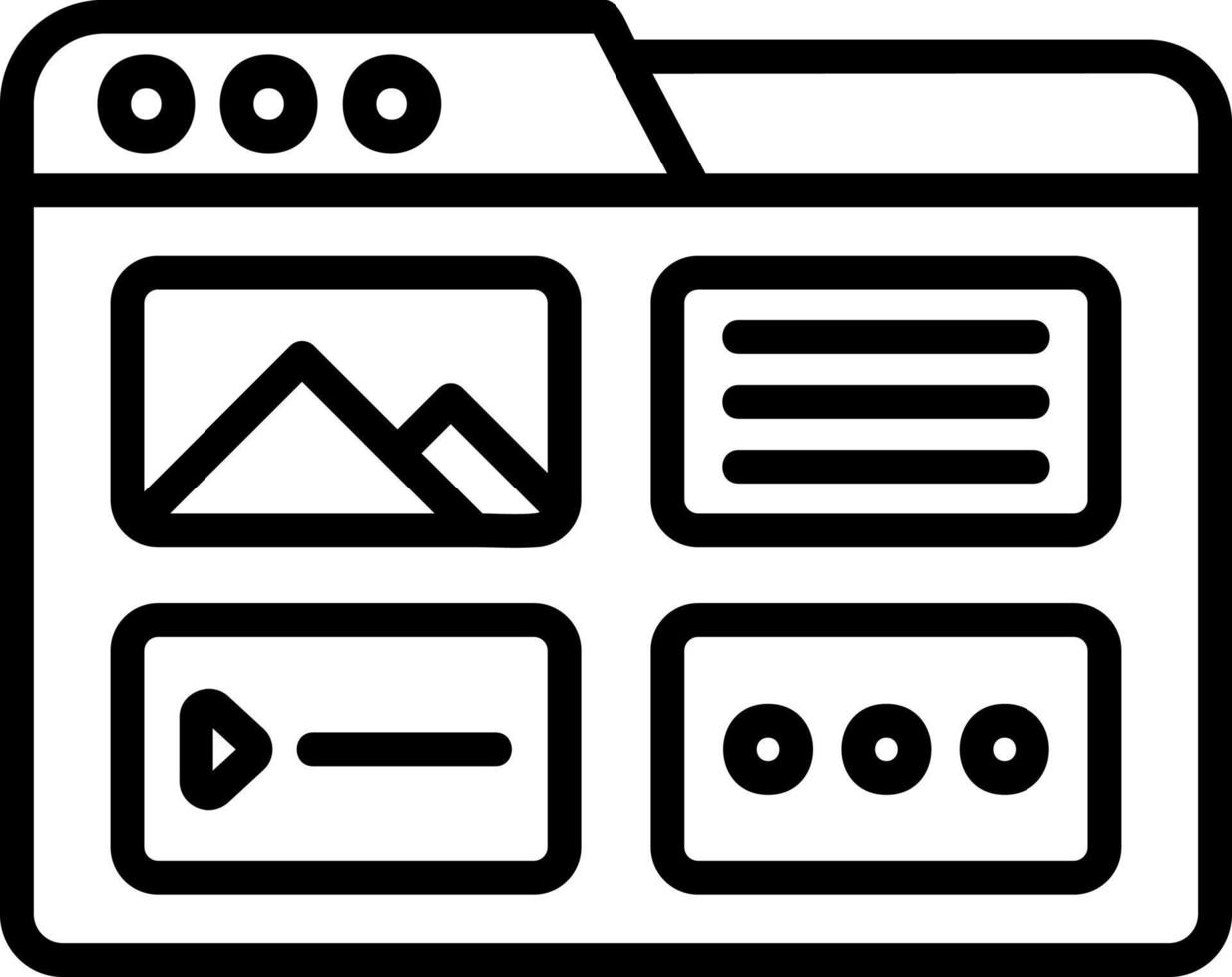 Content Marketing Vector Icon Design