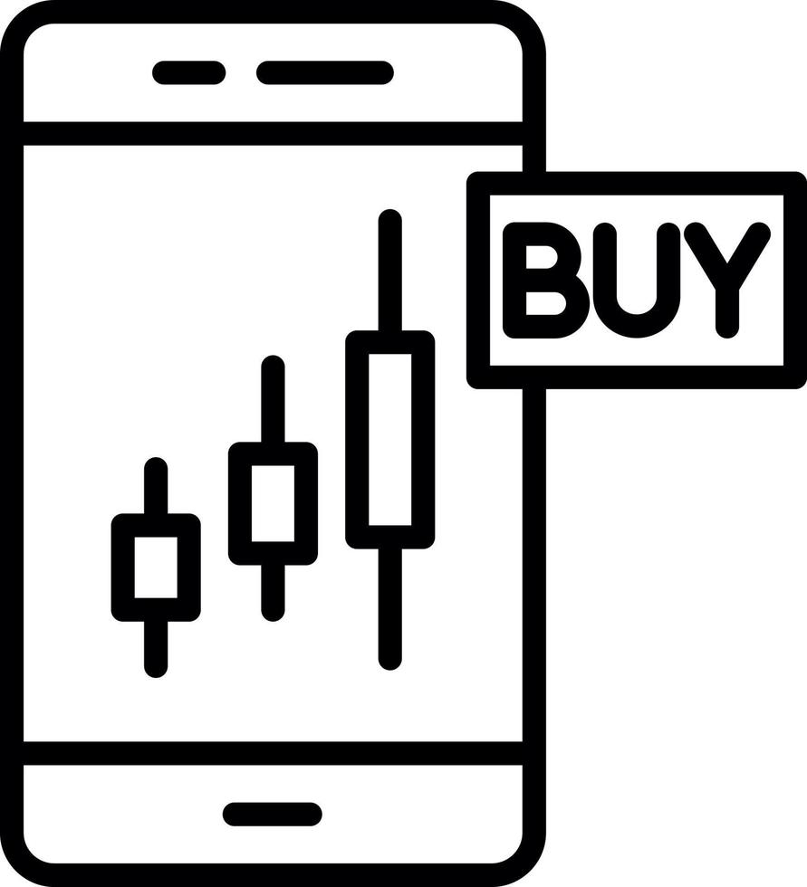 Buy Stocks Vector Icon Design