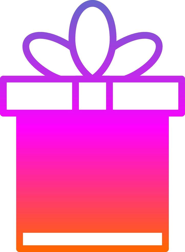 Wedding Gift Vector Icon Design