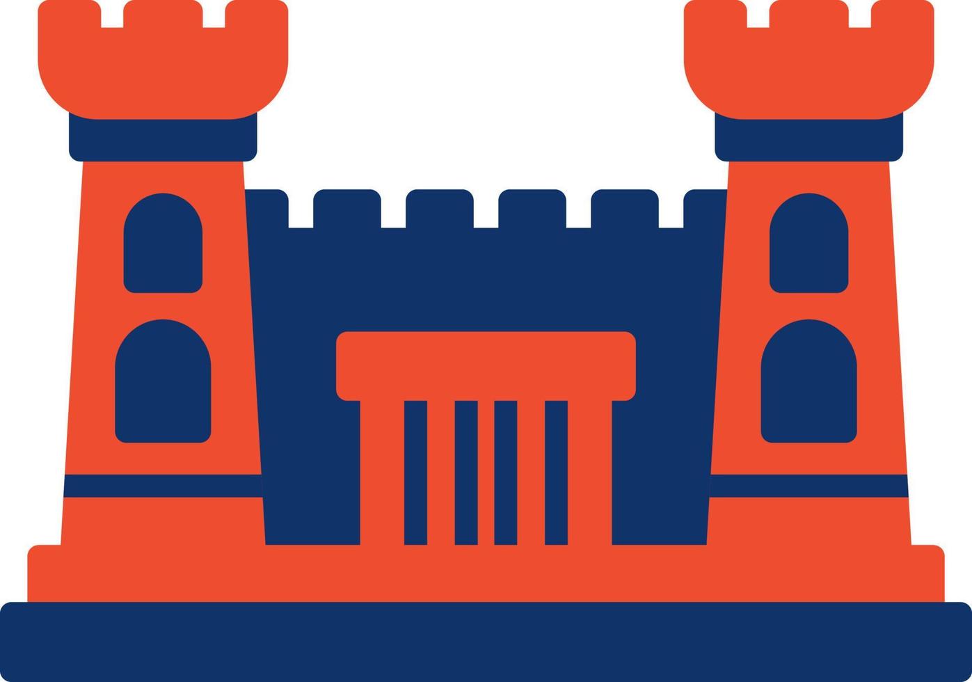 Fortress Creative Icon Design vector