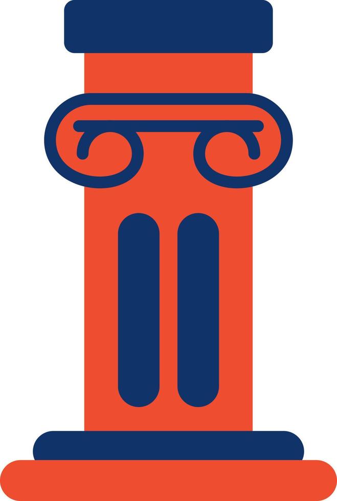 Pillar Creative Icon Design vector