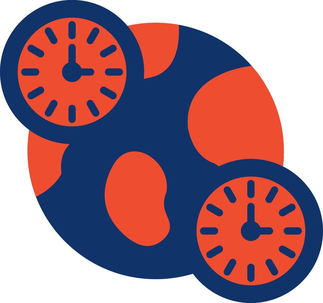 Jet Lag Creative Icon Design vector
