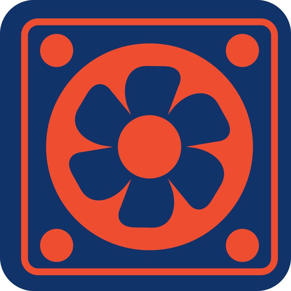 Fan Creative Icon Design vector