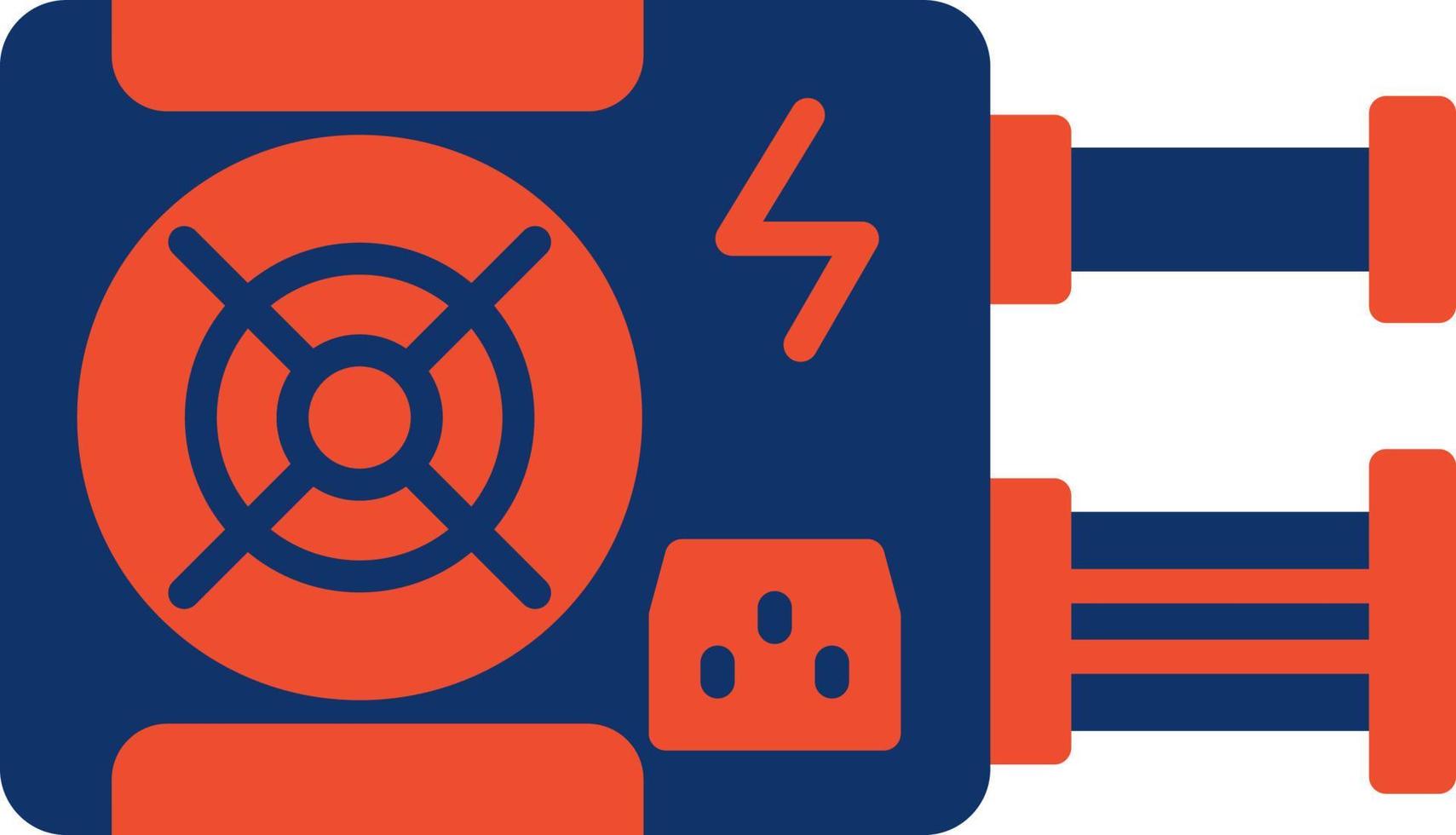 Power Supply Creative Icon Design vector