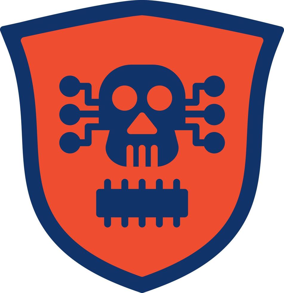 Malware Creative Icon Design vector