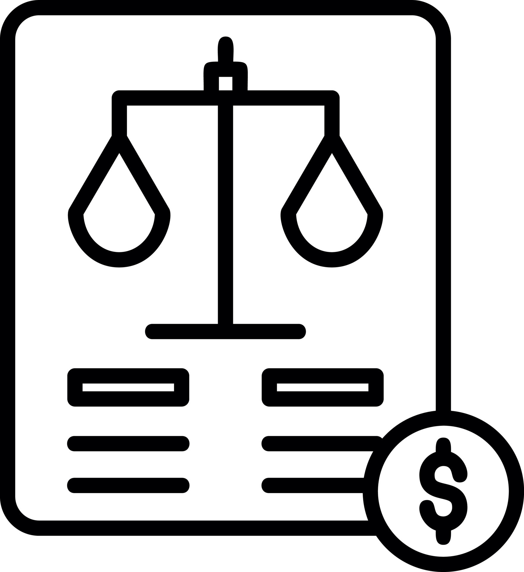 Balance Sheet Vector Icon Design 15980714 Vector Art at Vecteezy