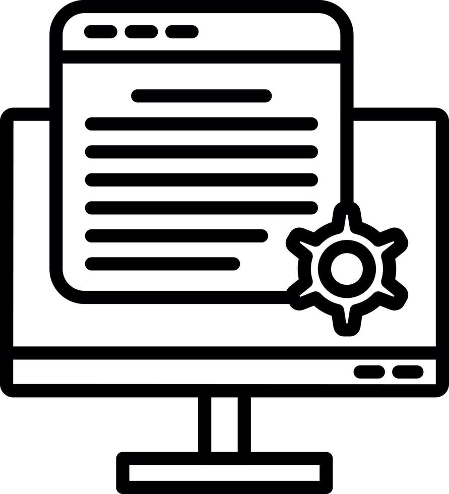 Application Process Vector Icon Design