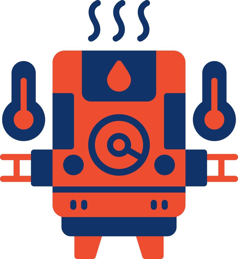 Water Heater Creative Icon Design vector