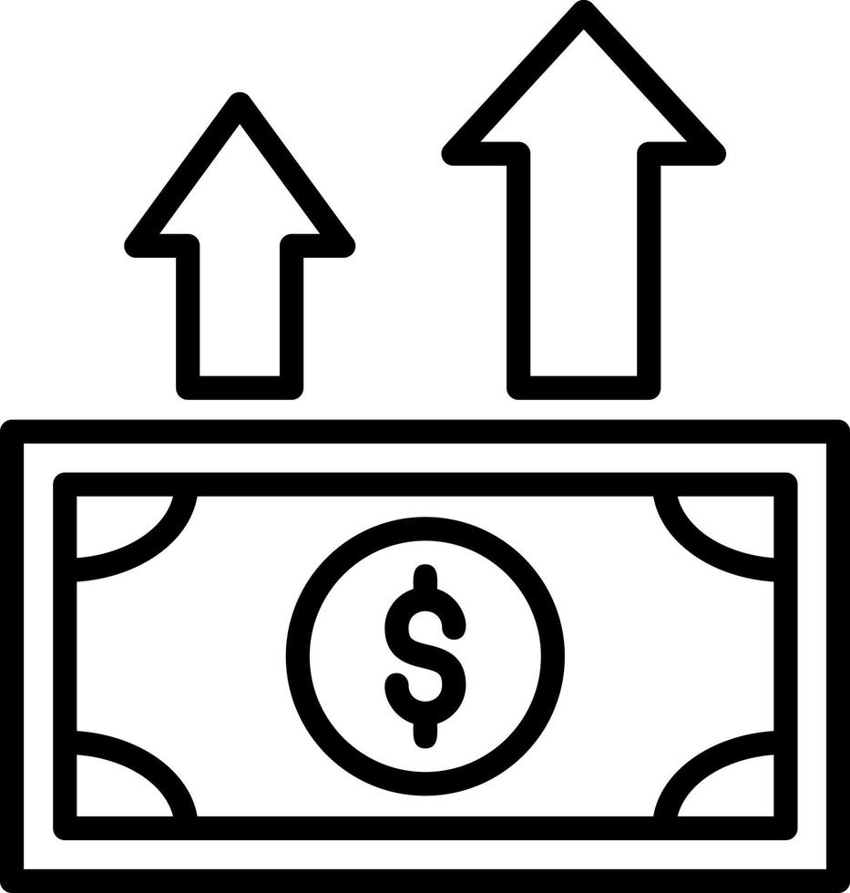 Profits Vector Icon Design