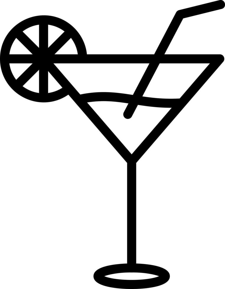 diseño de icono de vector de cóctel