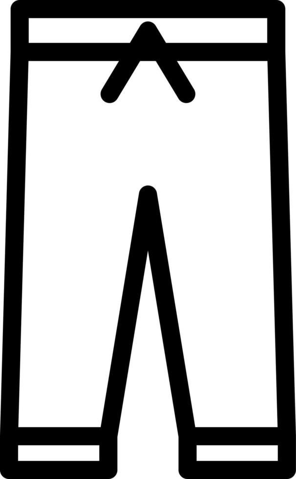 Trousers Vector Icon Design