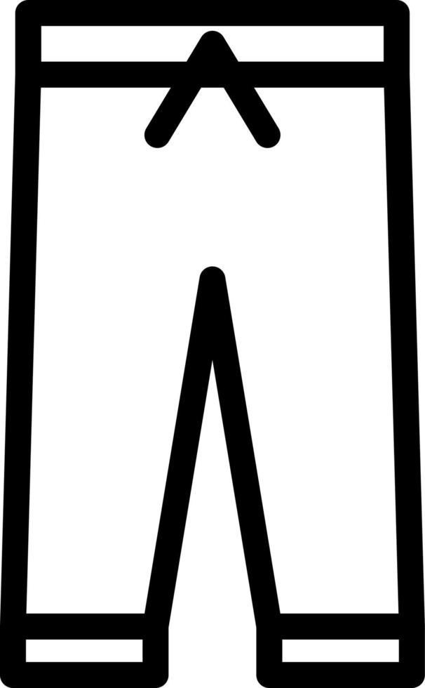 diseño de icono de vector de pantalones