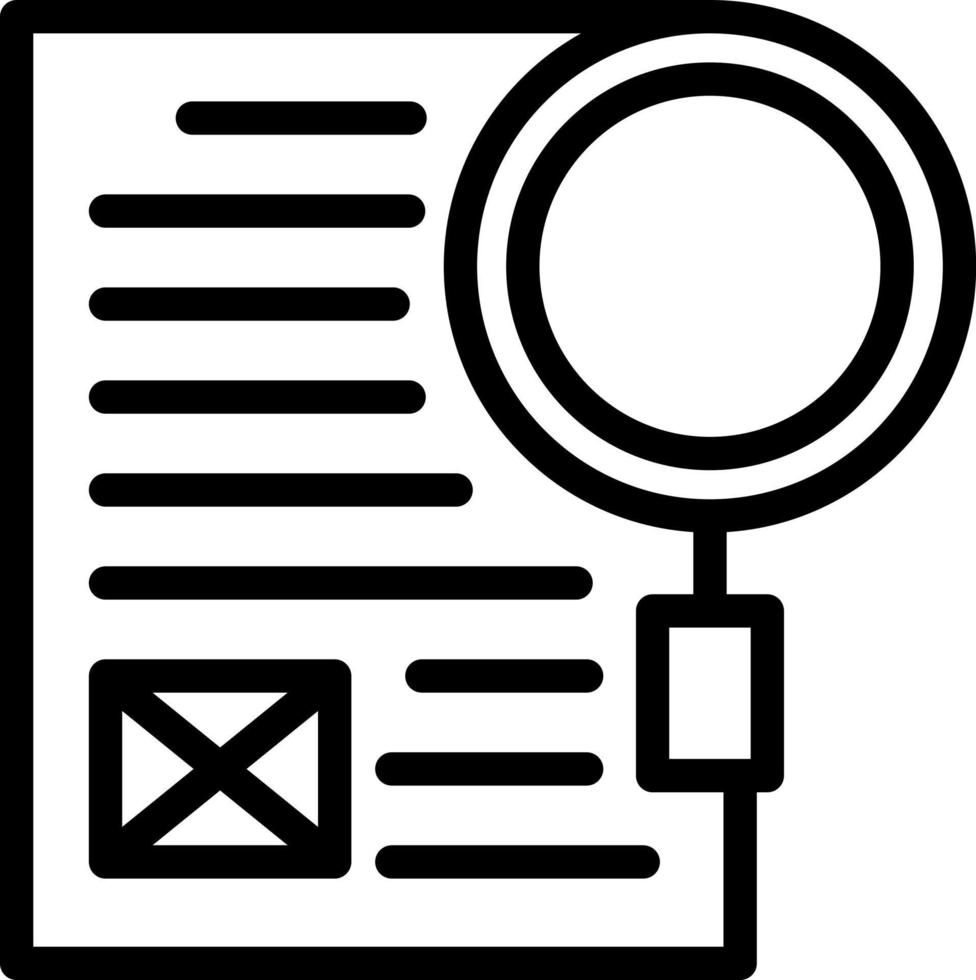 Latent Semantic Index Vector Icon Design