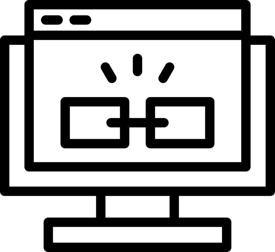 Hyperlink Vector Icon Design