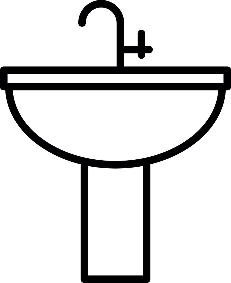 Sink Vector Icon Design