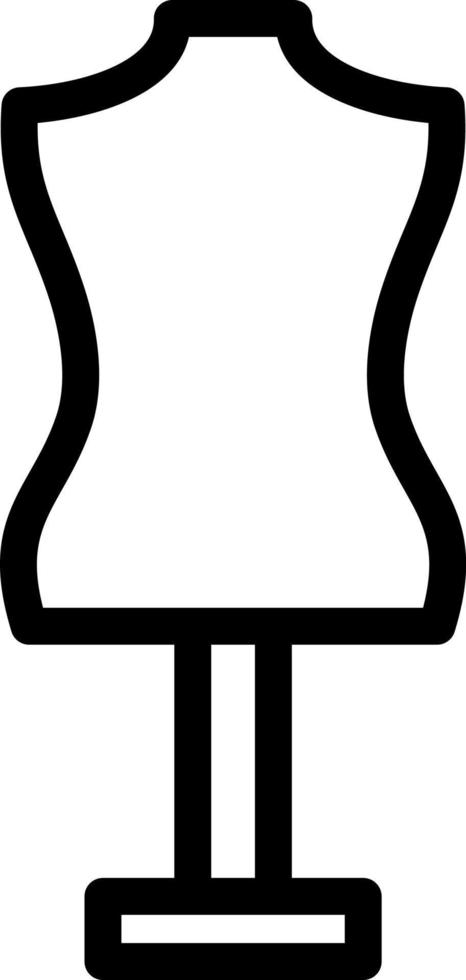 Mannequin Vector Icon Design