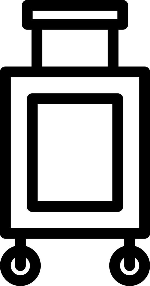 Luggage Vector Icon Design