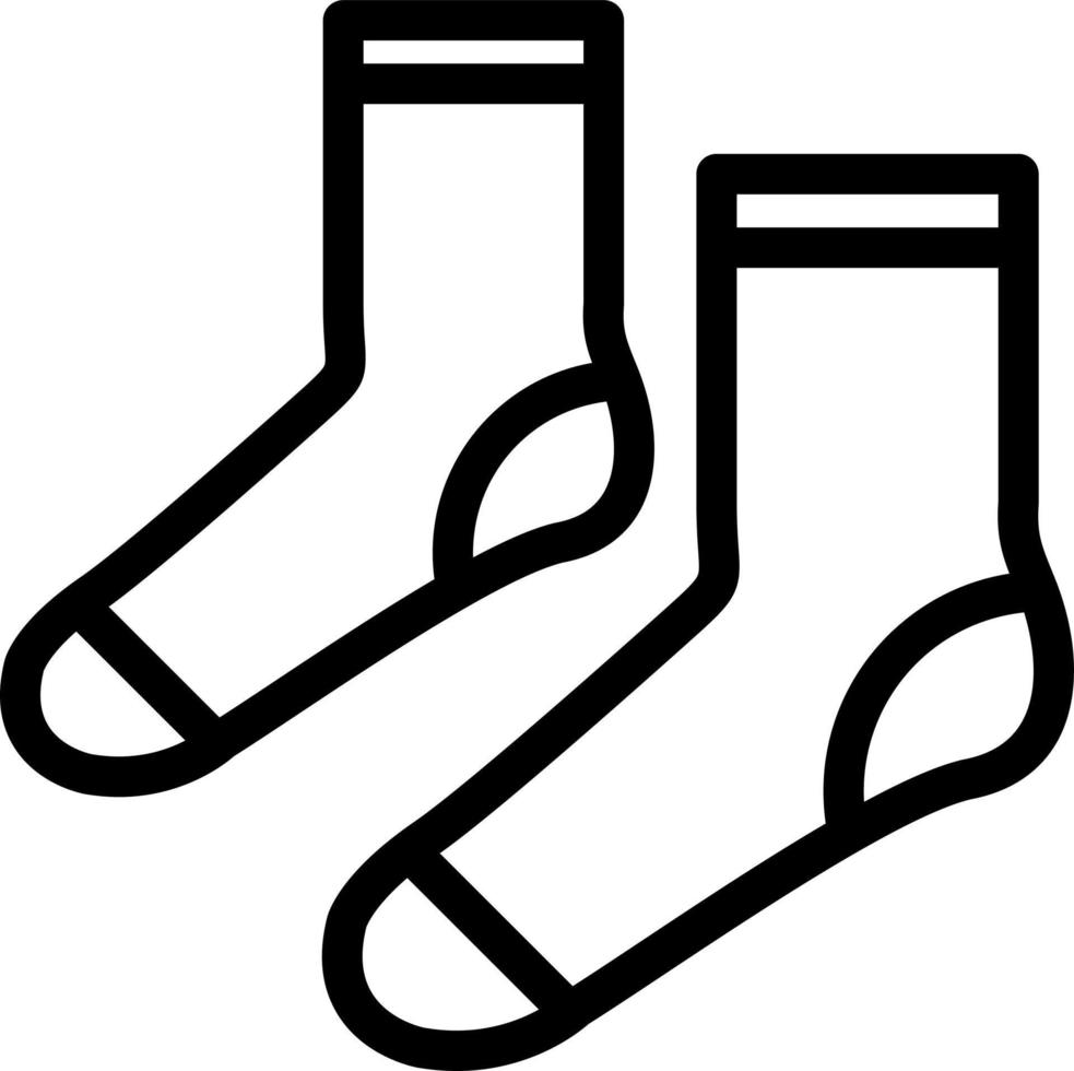 Socks Vector Icon Design