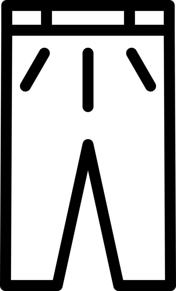 Pants Vector Icon Design
