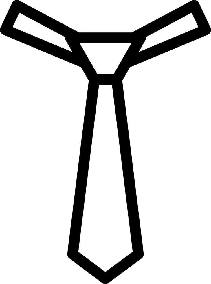 diseño de icono de vector de corbata