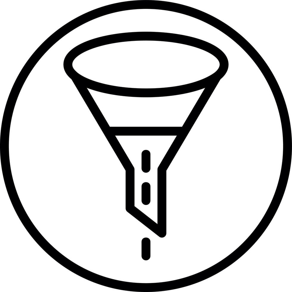 Funnel Vector Icon Design 15981731 Vector Art at Vecteezy