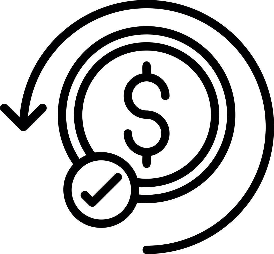 Cashback Guarantee Vector Icon Design