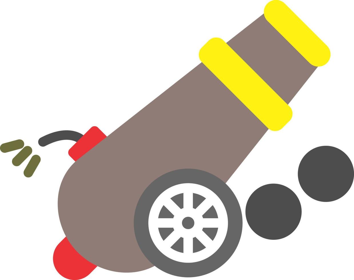 Cannon Vector Icon Design