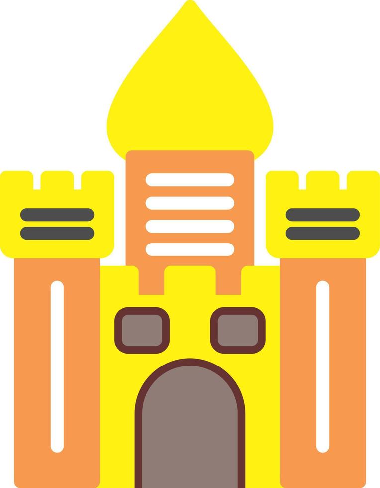 Castle Vector Icon Design