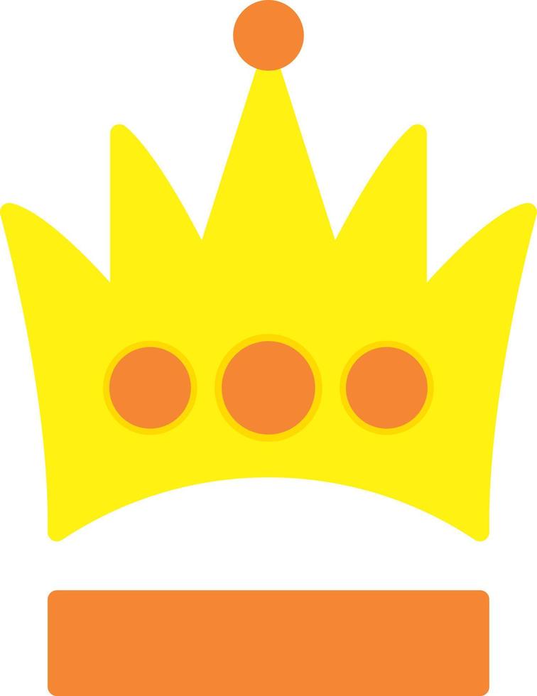 Crown Vector Icon Design