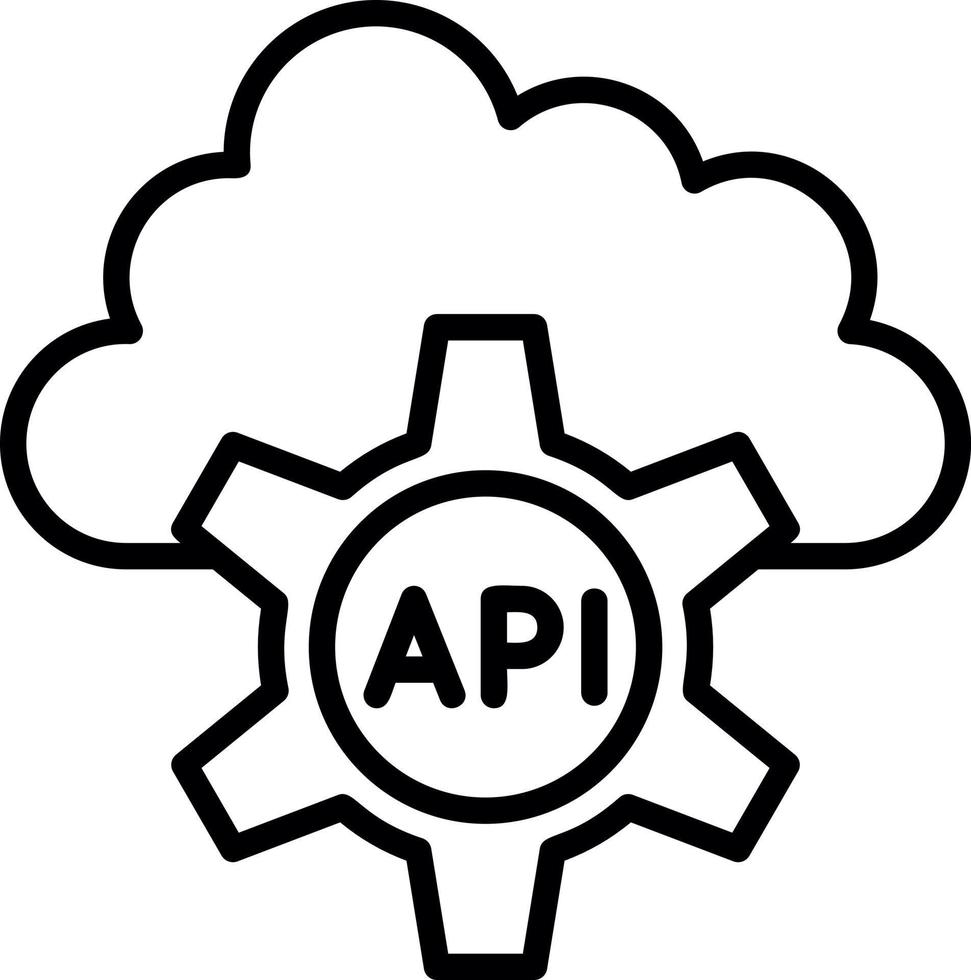 API Vector Icon Design