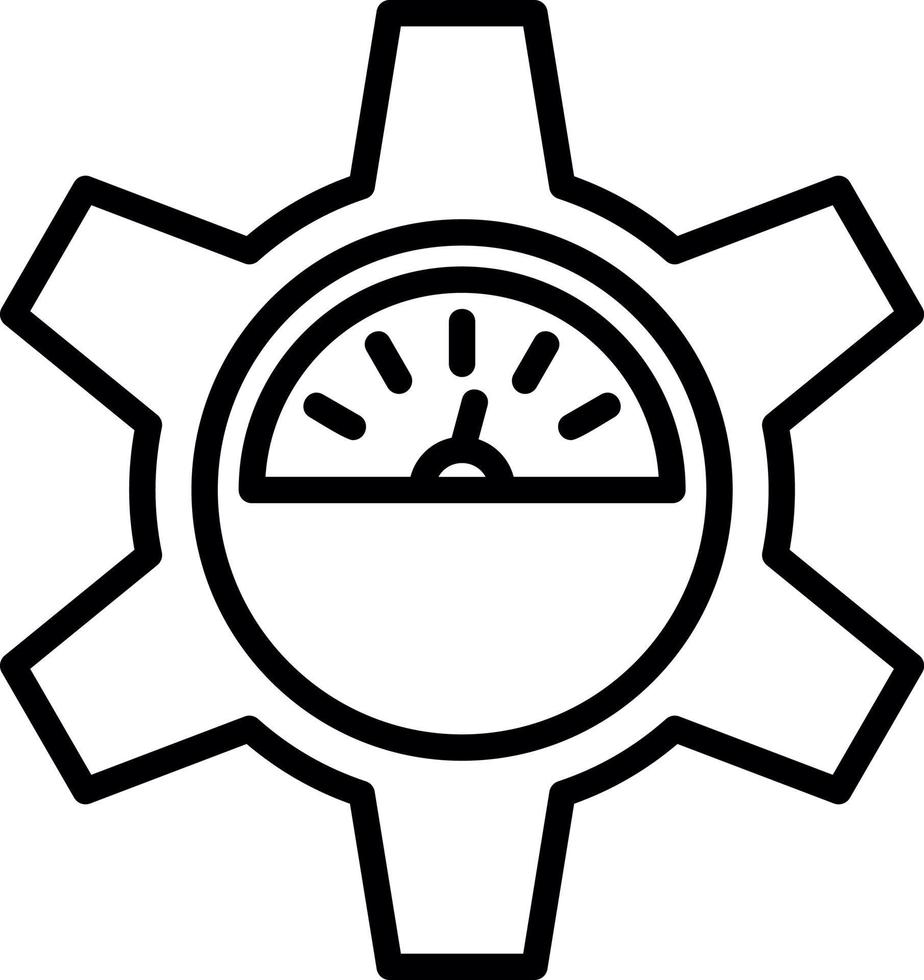Efficiency Vector Icon Design