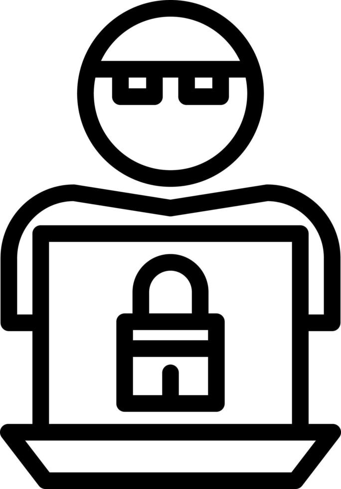 Cyber Attack Vector Icon Design